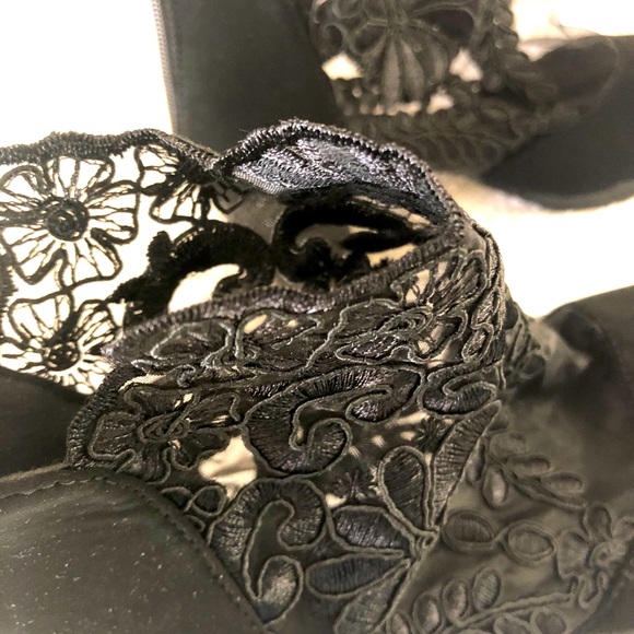 Suede and Lace Booties - Picture 4 of 5